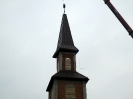 Montaż krzyża na dachu wieży_18